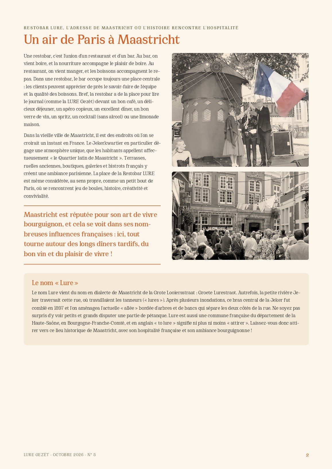 LURE Gezèt n° 5, page 2