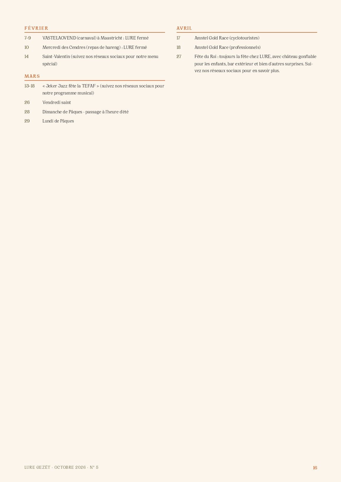 LURE Gezèt n° 5, page 16